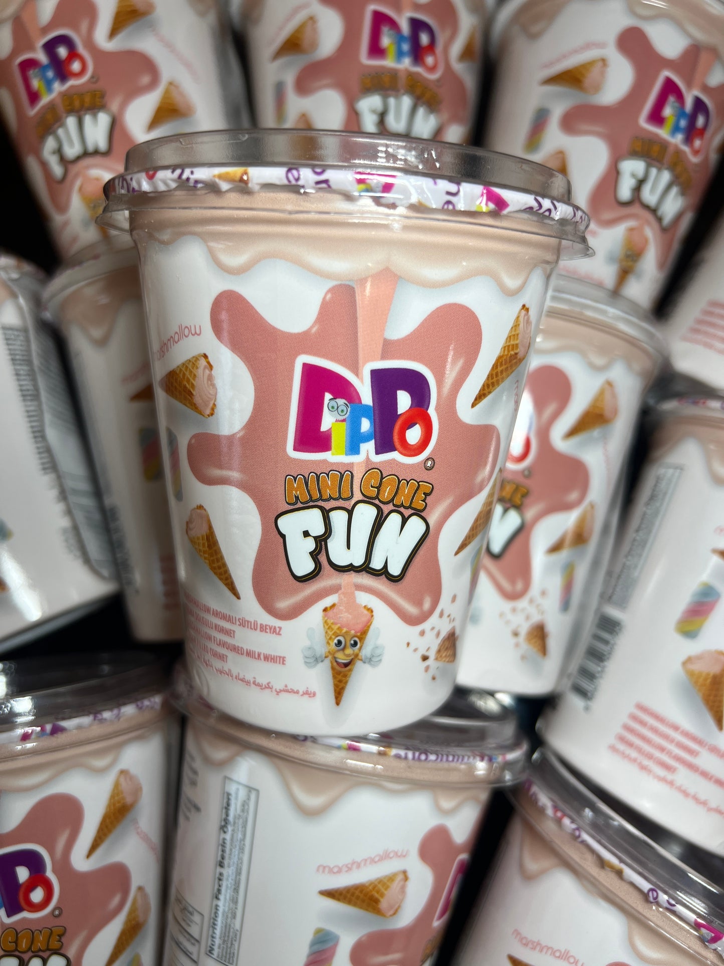 DIPPO - Mini cône marshmallow