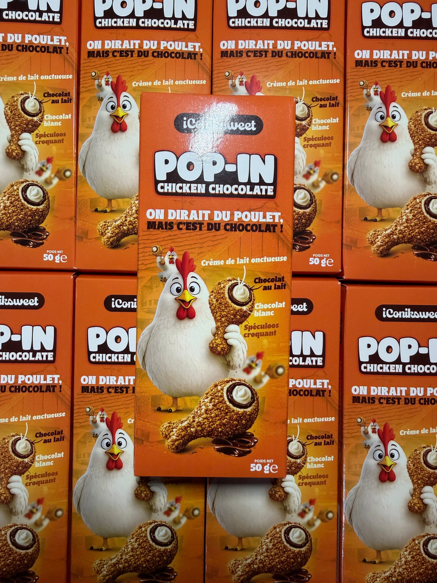 ICONIKSWEET - Chocolat Trompe l'Oeil Cuisse de Poulet