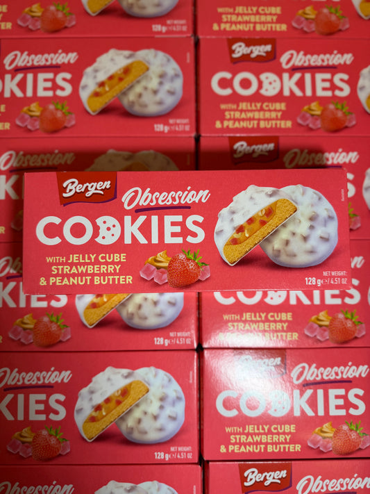 BERGEN - Cookies Fraise et Beurre de Cacahuète
