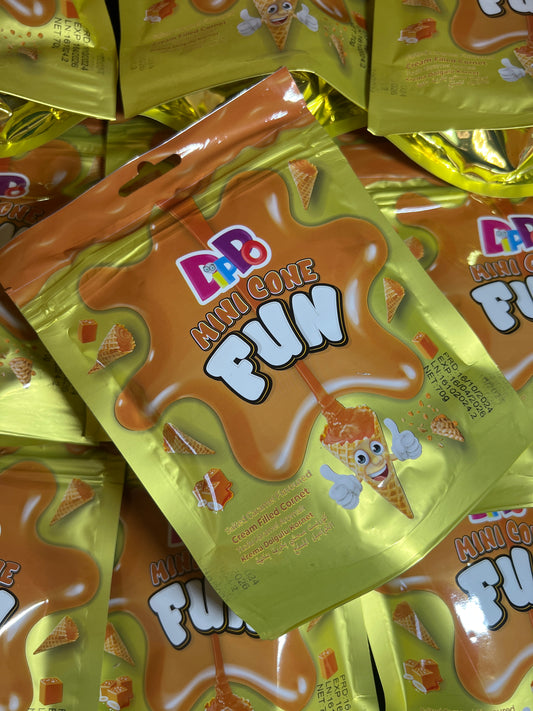 DIPPO - Mini cône caramel beurre salé