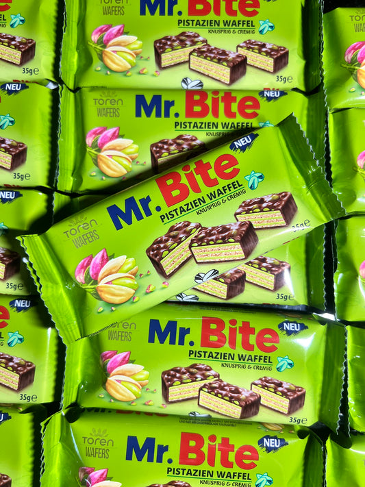 MR. BITE – Gaufrettes à la pistache