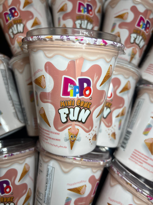 DIPPO - Mini cône marshmallow