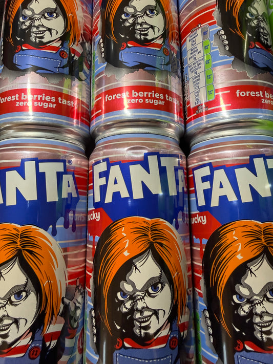FANTA x CHUCKY - Forest Berries Taste (Edition limitée Halloween 2025)