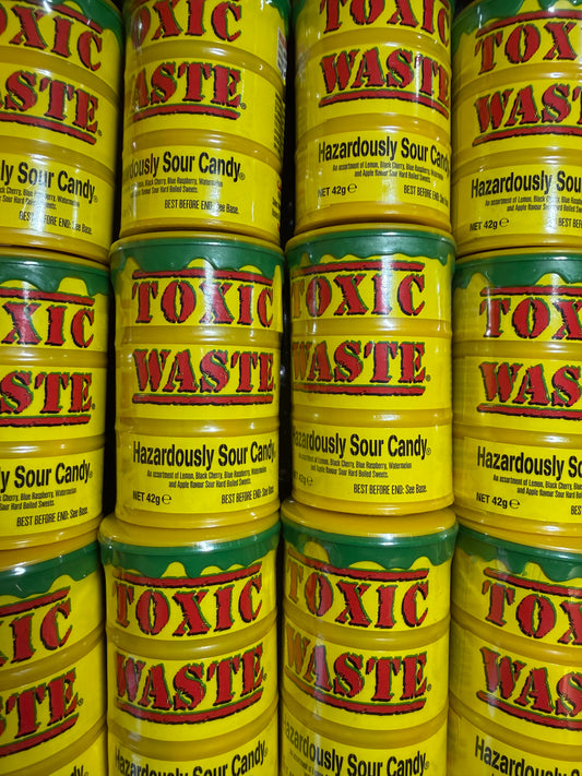 TOXIC WASTE – Hazardously Sour Candy