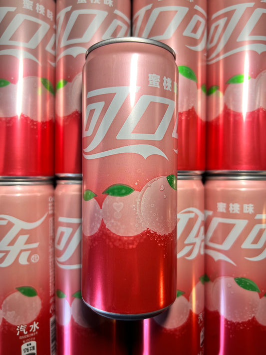 COCA-COLA Chine - Pêche Blanche