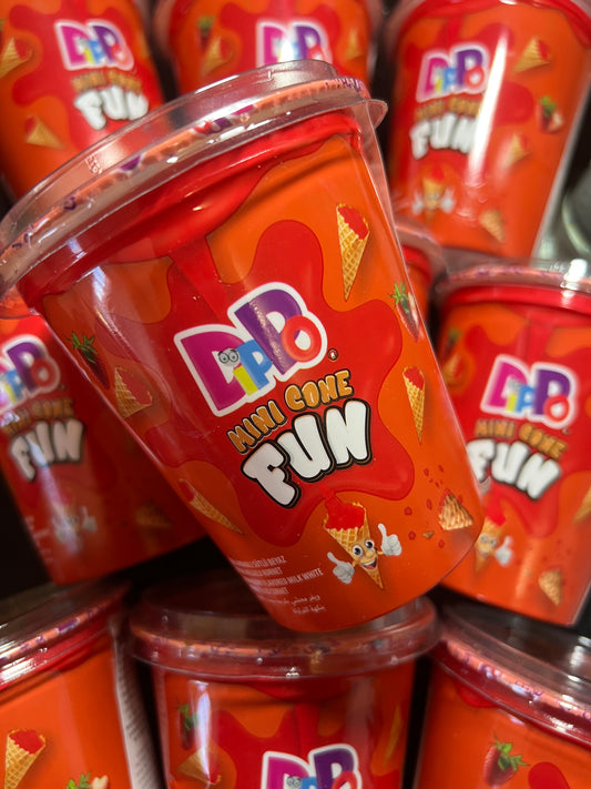 DIPPO - Mini cône fraise