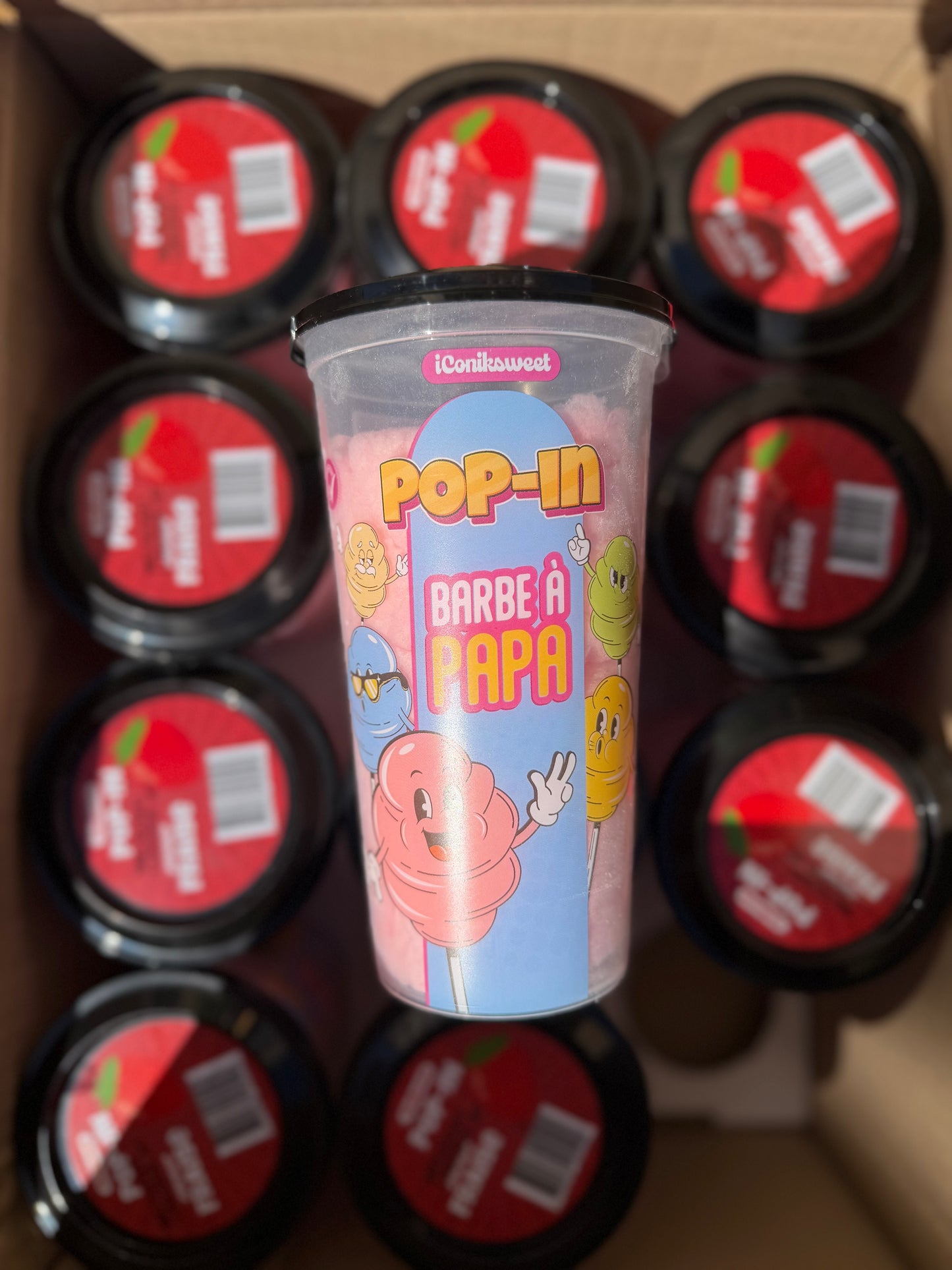 ICONIKSWEET - Barbe à Papa Fraise