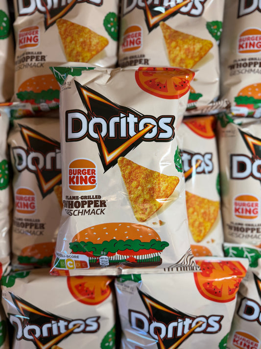 DORITOS x BURGER KING - Chips goût Whopper Grillé à la Flamme